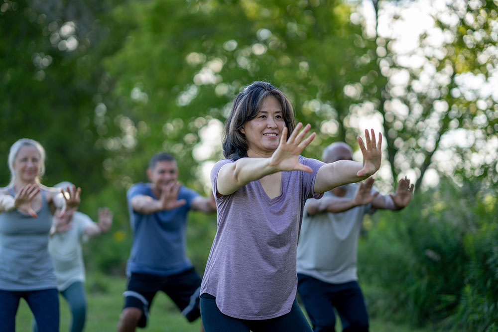 Tai Chi in Mitchell Park